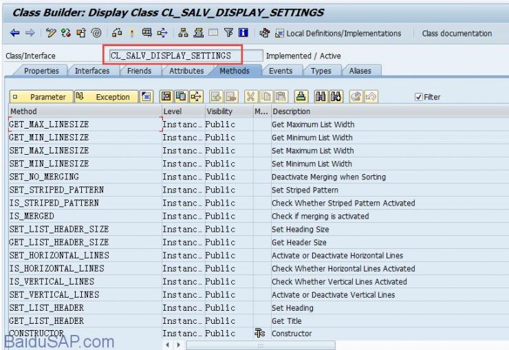 SALV教程6显示设定 摆渡SAP
