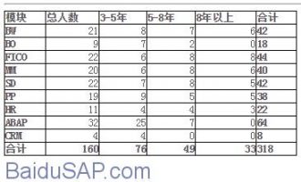 国内SAP自由顾问的价格行情及IBM开出的薪资