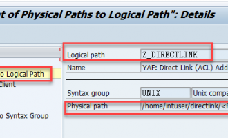 SAP系统中通过逻辑路径取得物理路径(FILE)