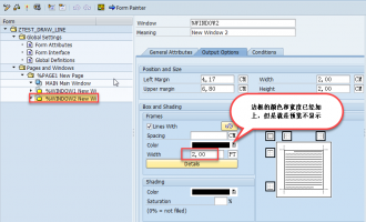 [问题解决]smartforms中窗口(windows)边框不显示