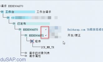 如何删除或更改已经释放的TR