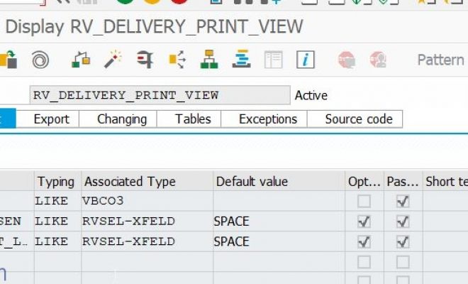 [函数]如何取得发货单(DN)的打印信息-RV_DELIVERY_PRINT_VIEW